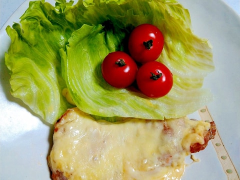 豚肉のチーズマヨ焼き